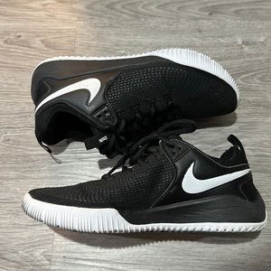 Nike Zoom HyperAce 2 Volleyball Shoes, Black/White, Women’s Size 7